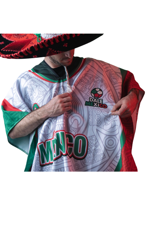 Sarape Edición México Color Blanco - Image 4