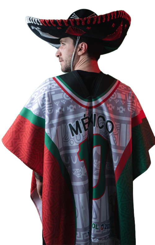 Sarape Edición México Color Blanco - Image 8