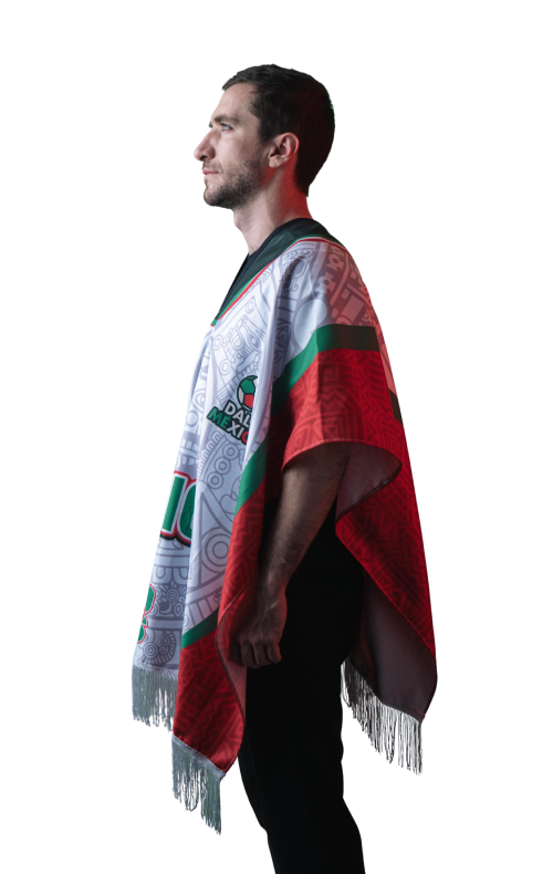 Sarape Edición México Color Blanco - Image 9