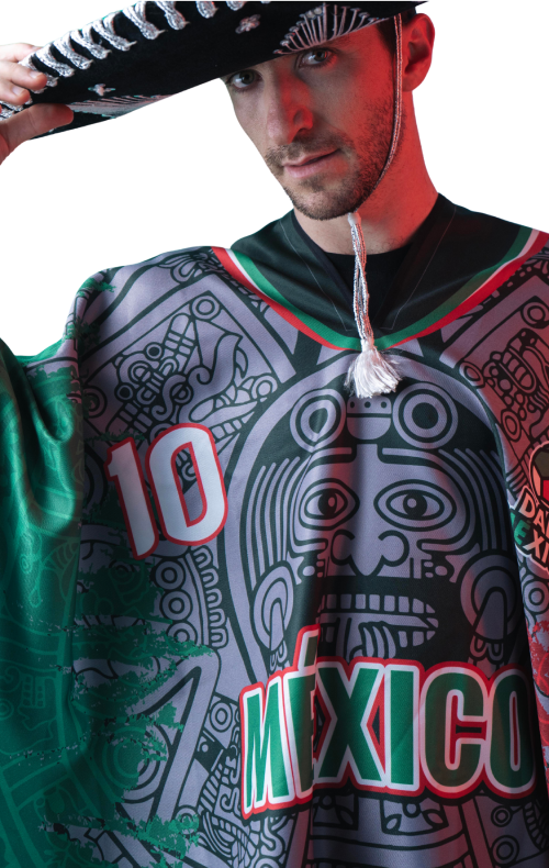 Sarape Edición México Color Negro - Image 4