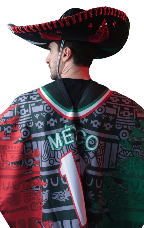 Sarape Edición México Color Negro - Image 5